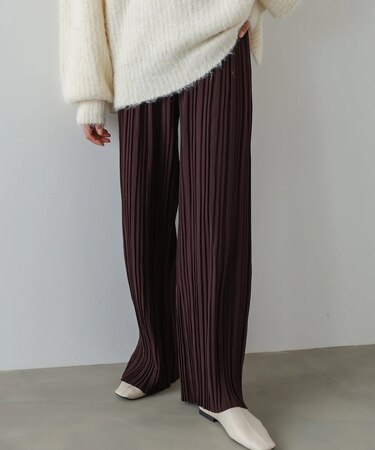 【Bab】ランダムプリーツパンツ