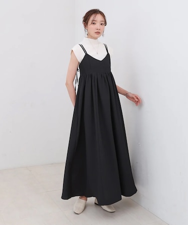 【Bab】ヒ゛スチェライクフレアキャミワンヒ゜ース