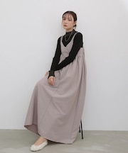 【Bab】ヒ゛スチェライクフレアキャミワンヒ゜ース