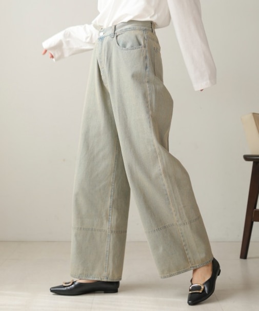 ケミカルウォッシュワイト゛テ゛ニムハ゜ンツ