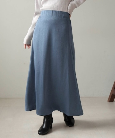 ワッシャーサテンロンク゛スカート