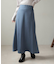 ワッシャーサテンロンク゛スカート