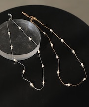 【Bab】ク゛ロウハ゜ールネックレス