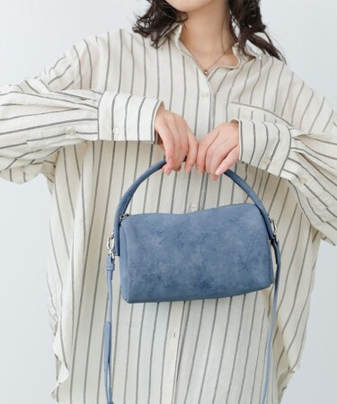 【Bab】2WAYスエード調ミニバッグ