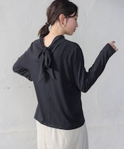 前後２ＷＡＹリボンタイカットソー