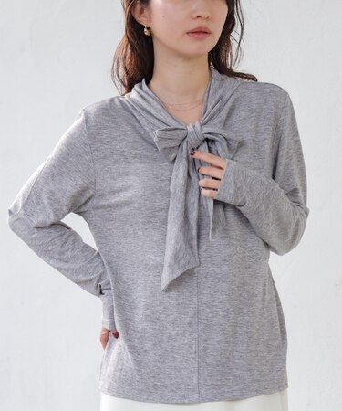 前後２ＷＡＹリボンタイカットソー