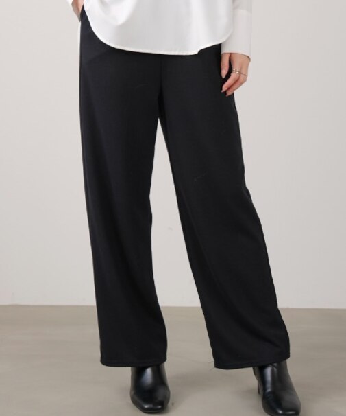 リラックスワイドパンツ