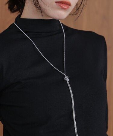 ネジリチェーンネックレス