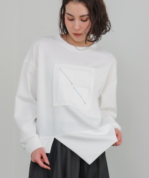 スクエアアートプルオーバー