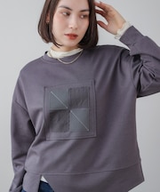 スクエアアートプルオーバー