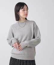 もちもちバイカラーニット