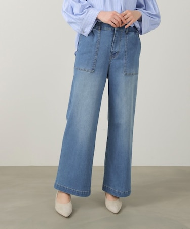 デニムベーカーパンツ