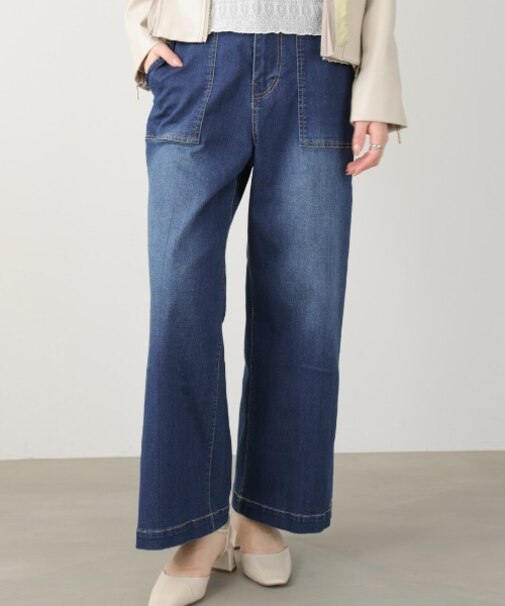 デニムベーカーパンツ