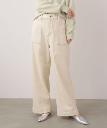 デニムベーカーパンツ