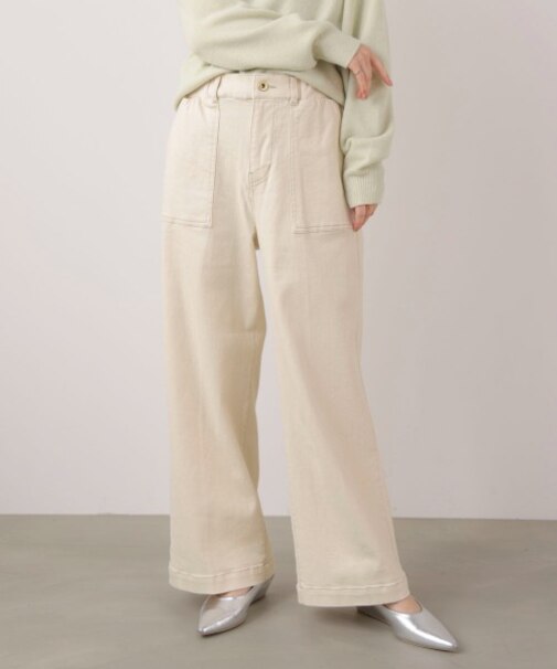 デニムベーカーパンツ
