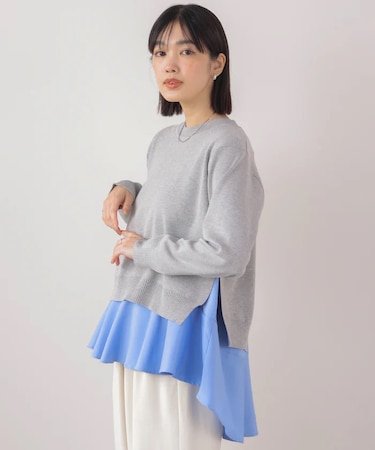 ニットセットレイヤードPO