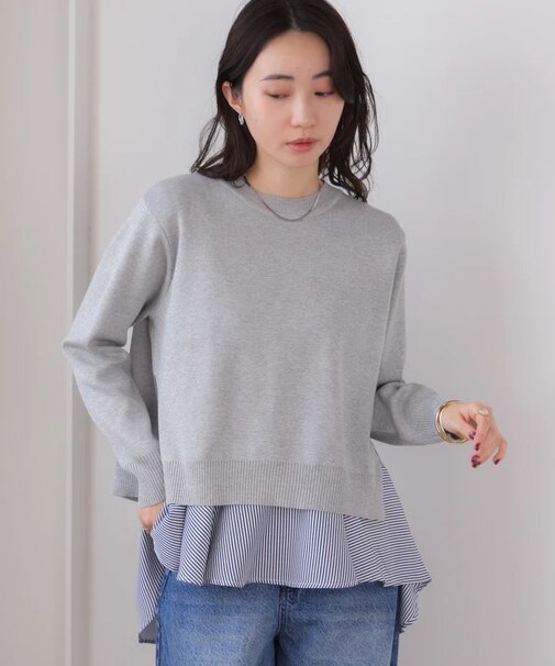 ニットセットレイヤードPO