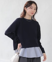 ニットセットレイヤードPO