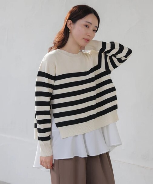 ニットセットレイヤードPO