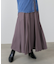 パネルフレアスカート
