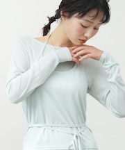 【Bab】ホルターレイヤードカットソー