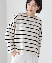 ワイドボーダープルオーバー