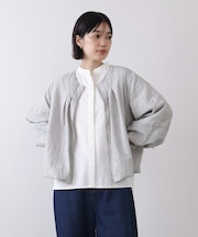 ふくれジャガードブルゾン