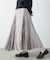 ワッシャーマットサテンスカート