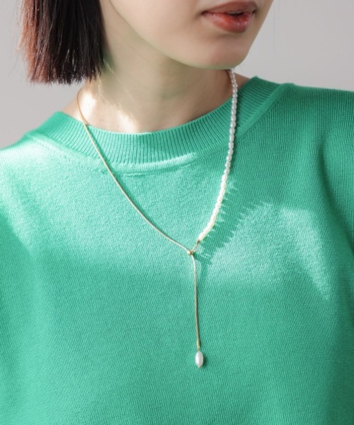 ソフトグロウパールネックレス