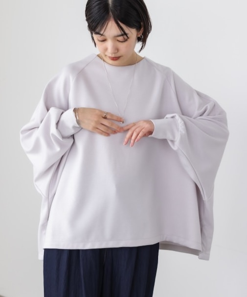 ダンボールワイドシルエットプルオーバー