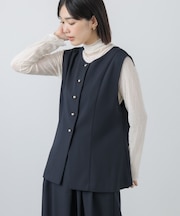 《通勤・セレモニー/セットアップ対応》２ＷＡＹフェイスベスト