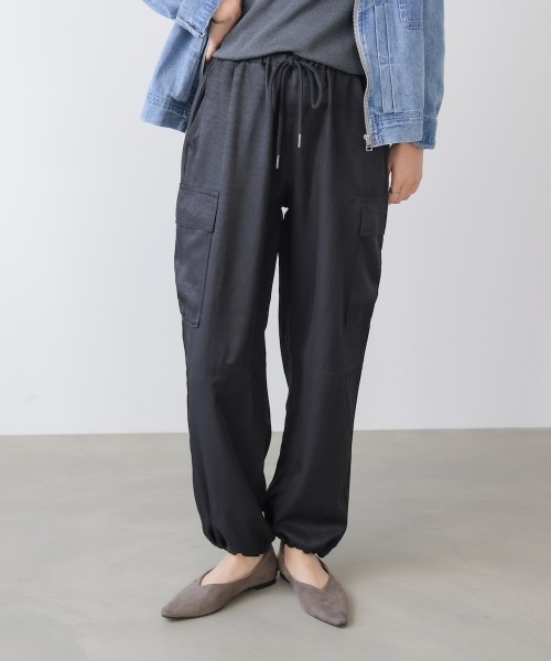 ヴィンテージサテンカーゴパンツ｜ブージュルードの通販｜&mall