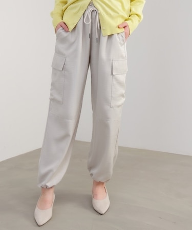 ヴィンテージサテンカーゴパンツ