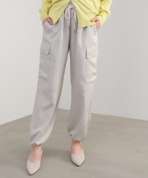 ヴィンテージサテンカーゴパンツ