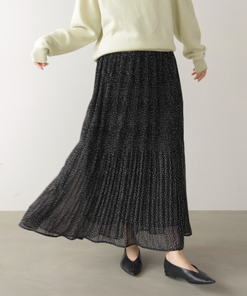 ワッシャーティアードスカート