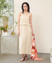 ｸﾛｼｪﾍﾟﾌﾟﾗﾑﾐｯｸｽ編みﾜﾝﾋﾟｰｽ