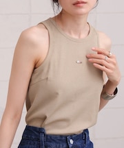 ﾛｺﾞﾌﾟﾚｰﾄ付ｱﾒｽﾘﾀﾝｸﾄｯﾌﾟ