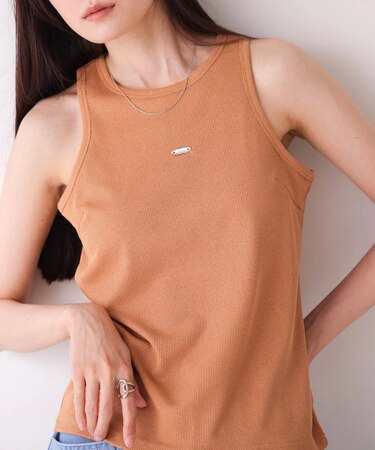 ﾛｺﾞﾌﾟﾚｰﾄ付ｱﾒｽﾘﾀﾝｸﾄｯﾌﾟ