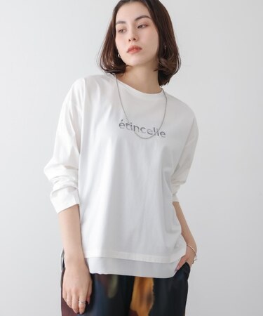 箔×刺しゅうロゴロンＴ