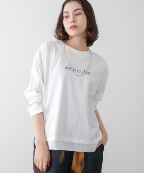 箔×刺しゅうロゴロンＴ