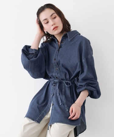 デニムチュニック