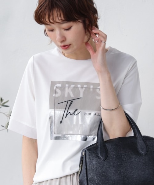 スクエアBOXロゴT-shirt