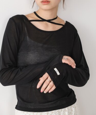 【Bab】マルチWAYベーシックシアーカットソー