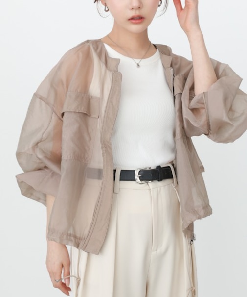 【Bab】ドロストシアーブルゾン