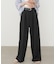 【Bab】【サイズ展開あり】ツータックワイドパンツ