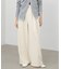 【Bab】【サイズ展開あり】ツータックワイドパンツ