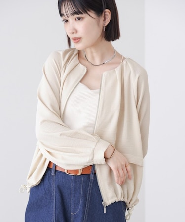 麻ライクドロストジャケット