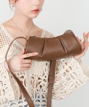 【Bab】サークルクロワッサンショルダーバッグ