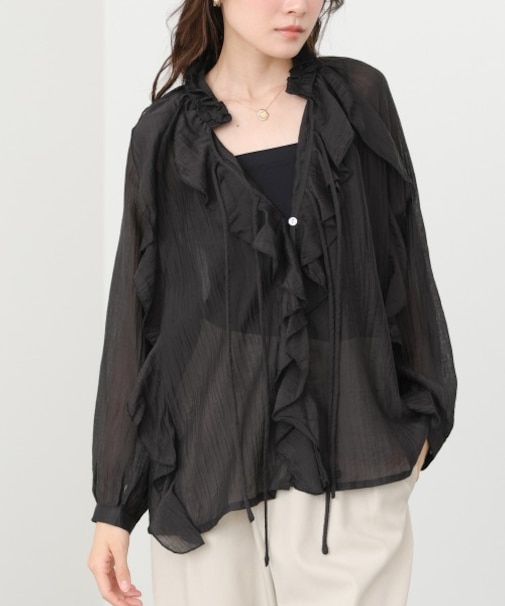 【Bab】フリルブラウス