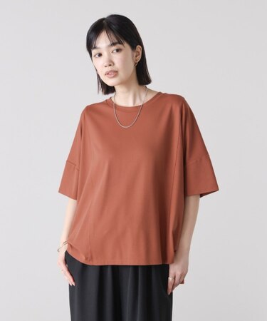 【UV/サラサラ/接触冷感】クリアクールワイドシルエットプルオーバー